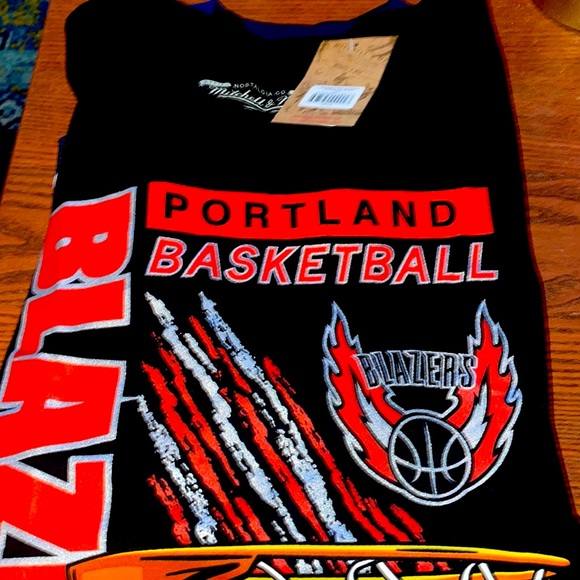 Mitchell & Ness Tee Portland Trail Blazers - Picture 1 of 1